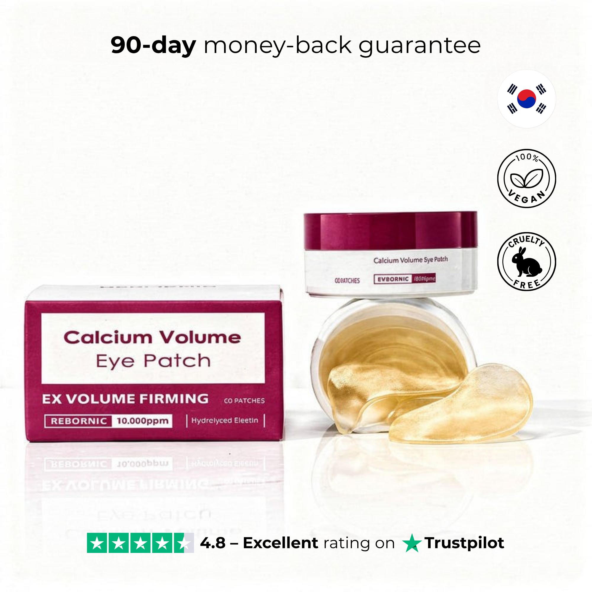 Eye contour lifting patches