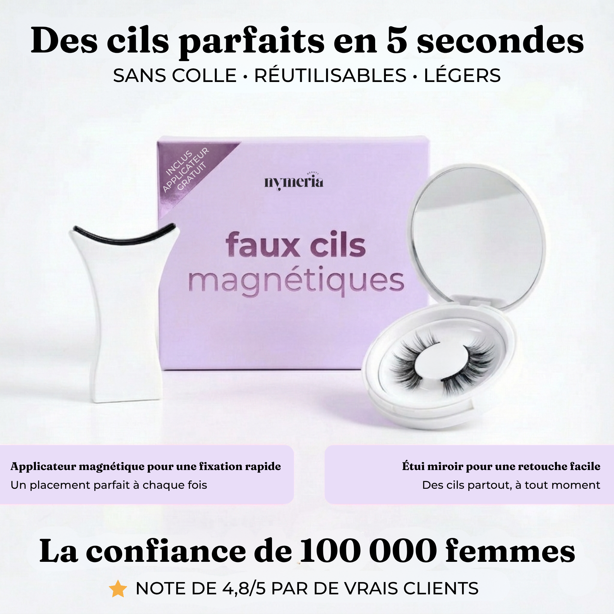 FAUX CILS MAGNÉTIQUES