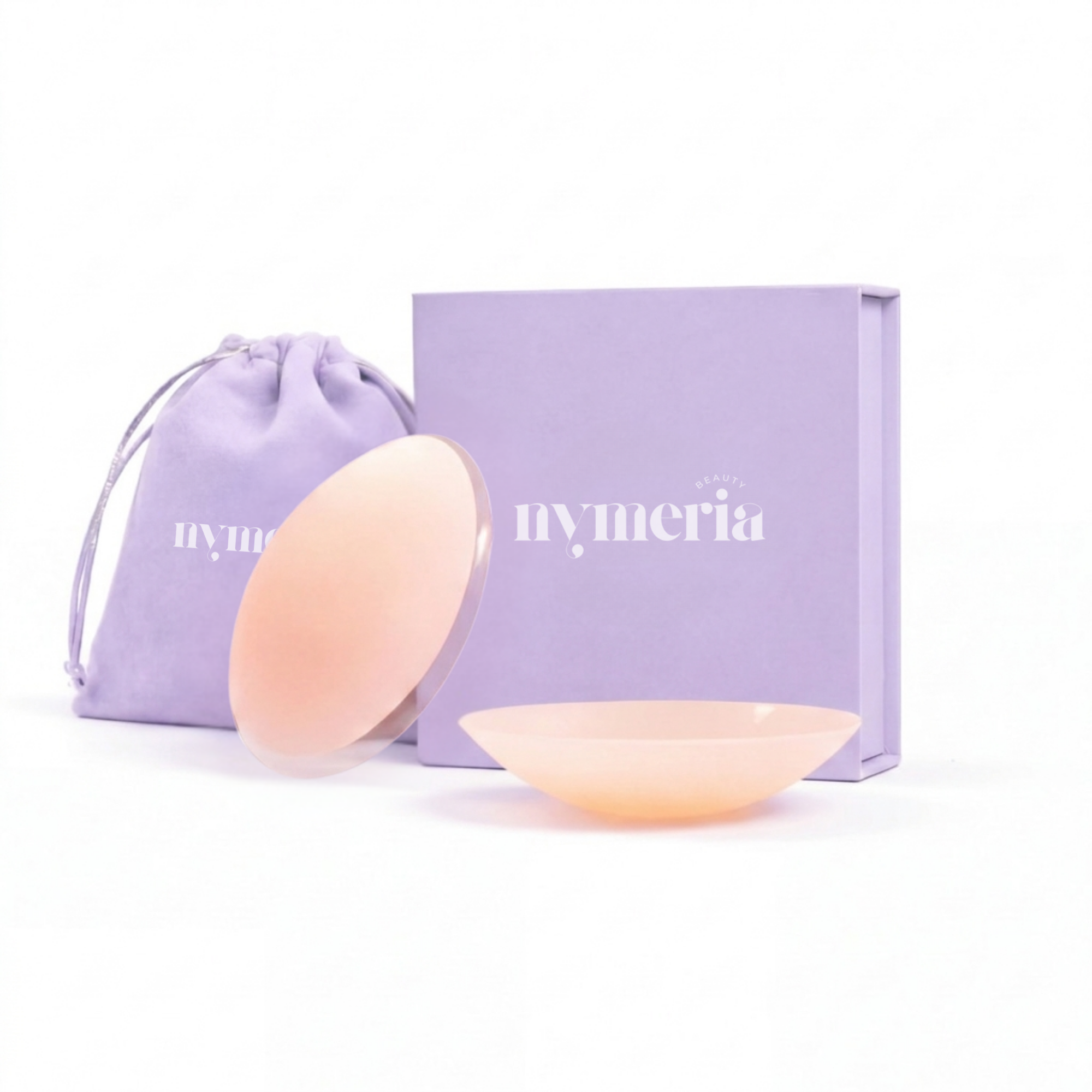 Cache-tétons ronds sans adhésif