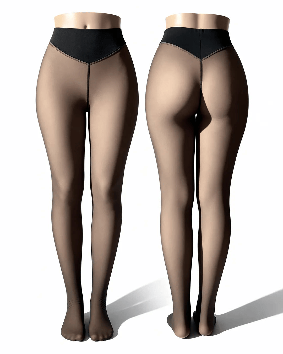 Collants thermiques gainants et lissants