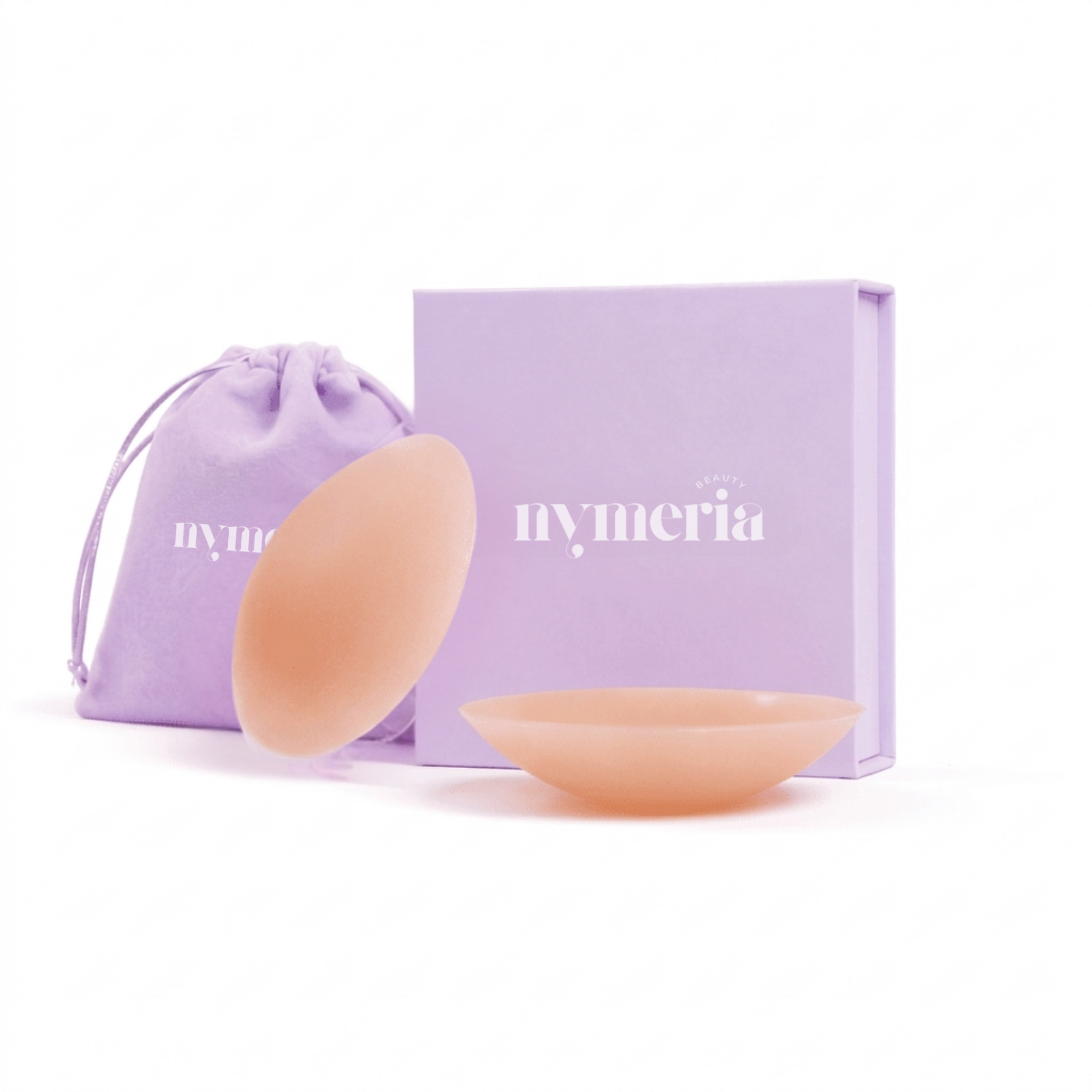 Cache-tétons ronds sans adhésif