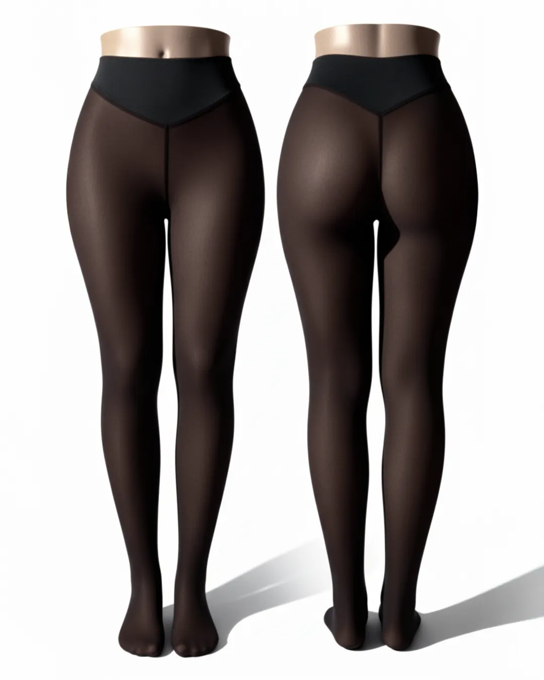 Collants thermiques gainants et lissants