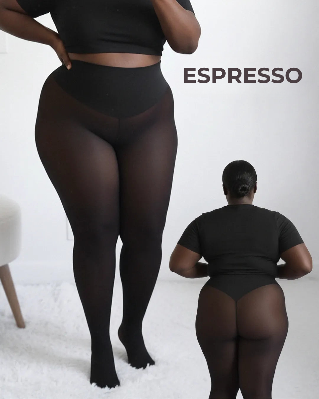 Collants thermiques gainants et lissants