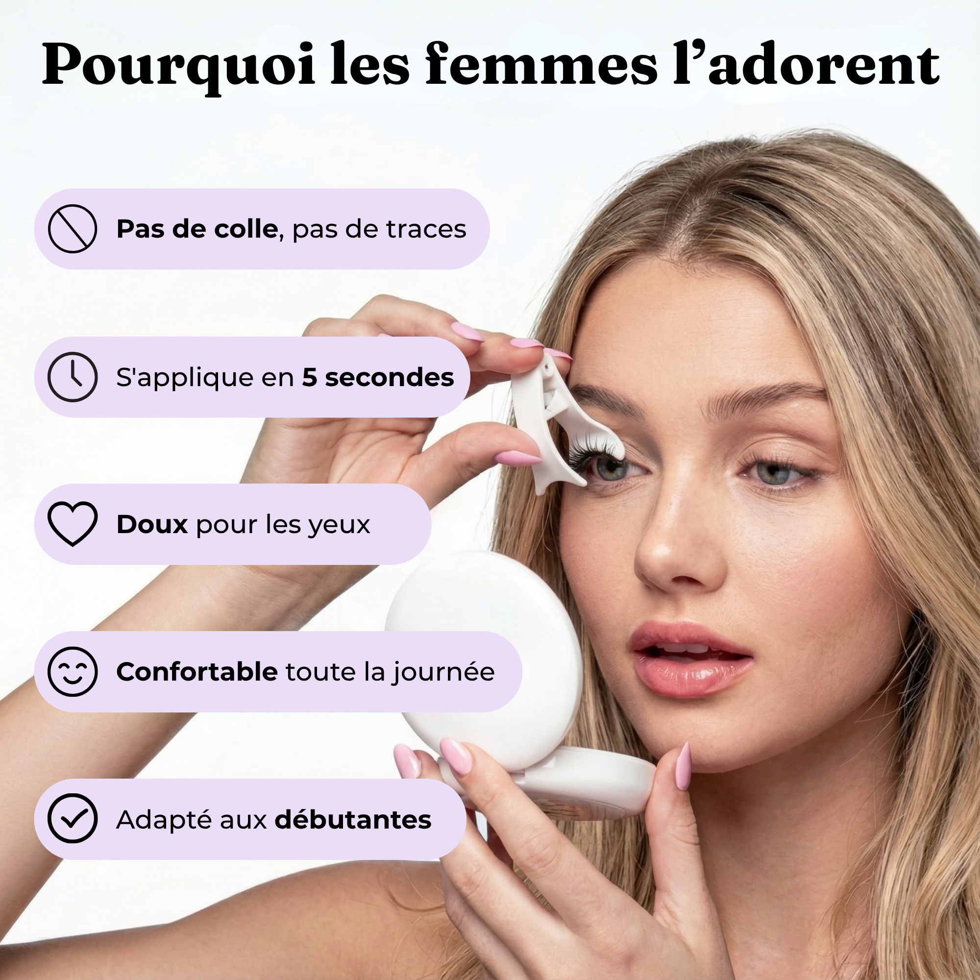 FAUX CILS MAGNÉTIQUES