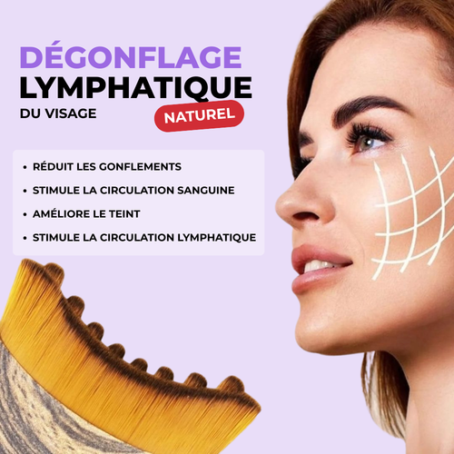 Brosse de massage lymphatique