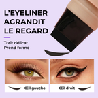 Tampon eyeliner rotatif à double pointe