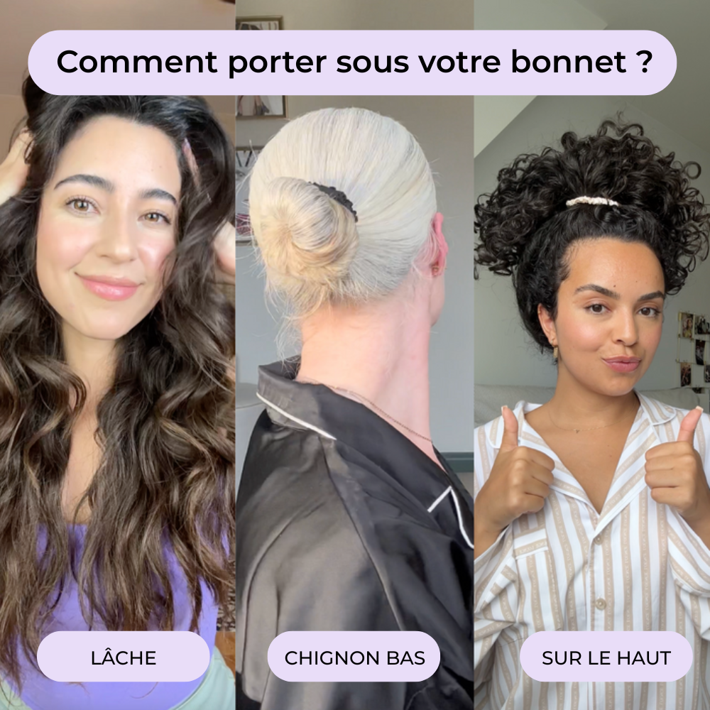 Bonnet en soie