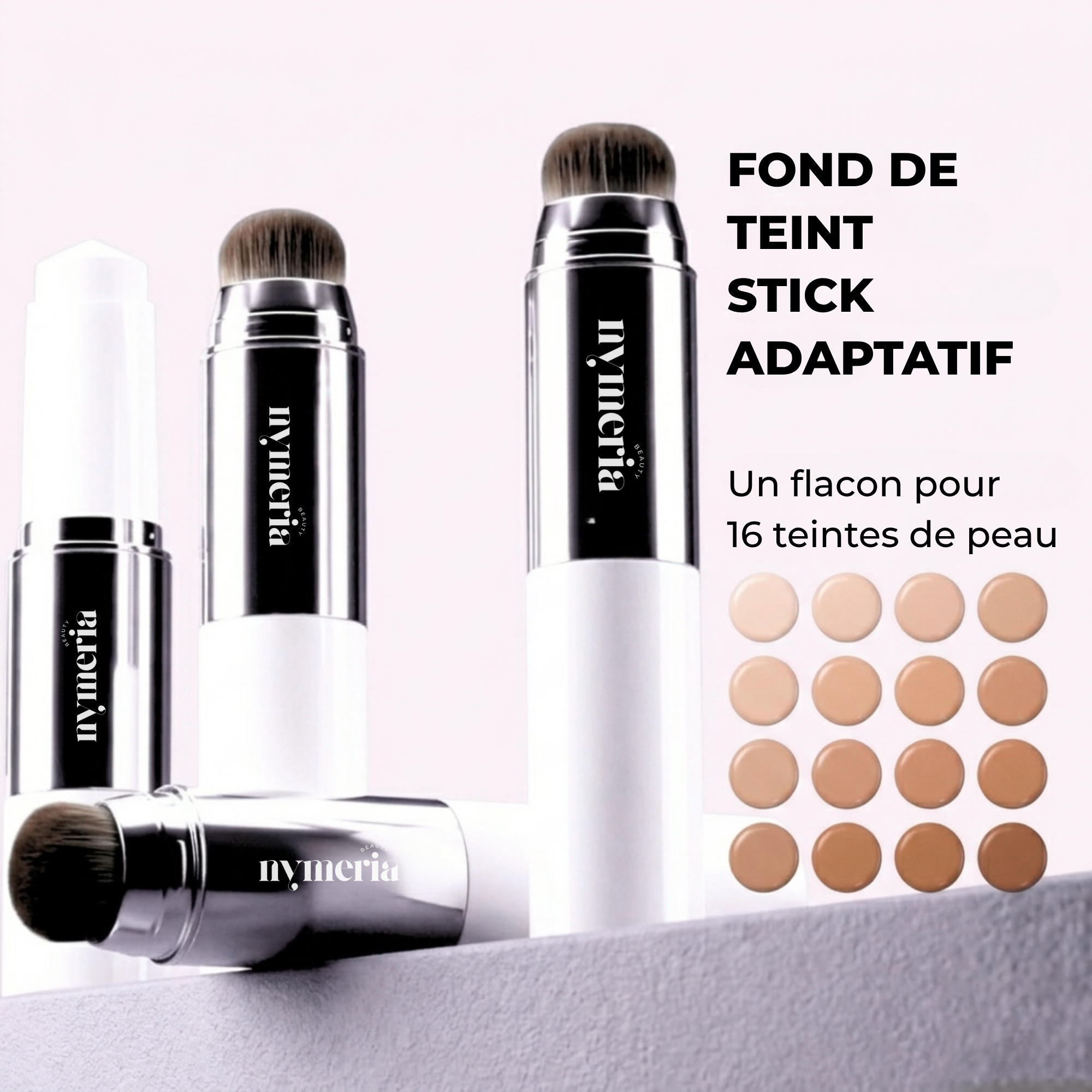Fond de teint stick adaptatif