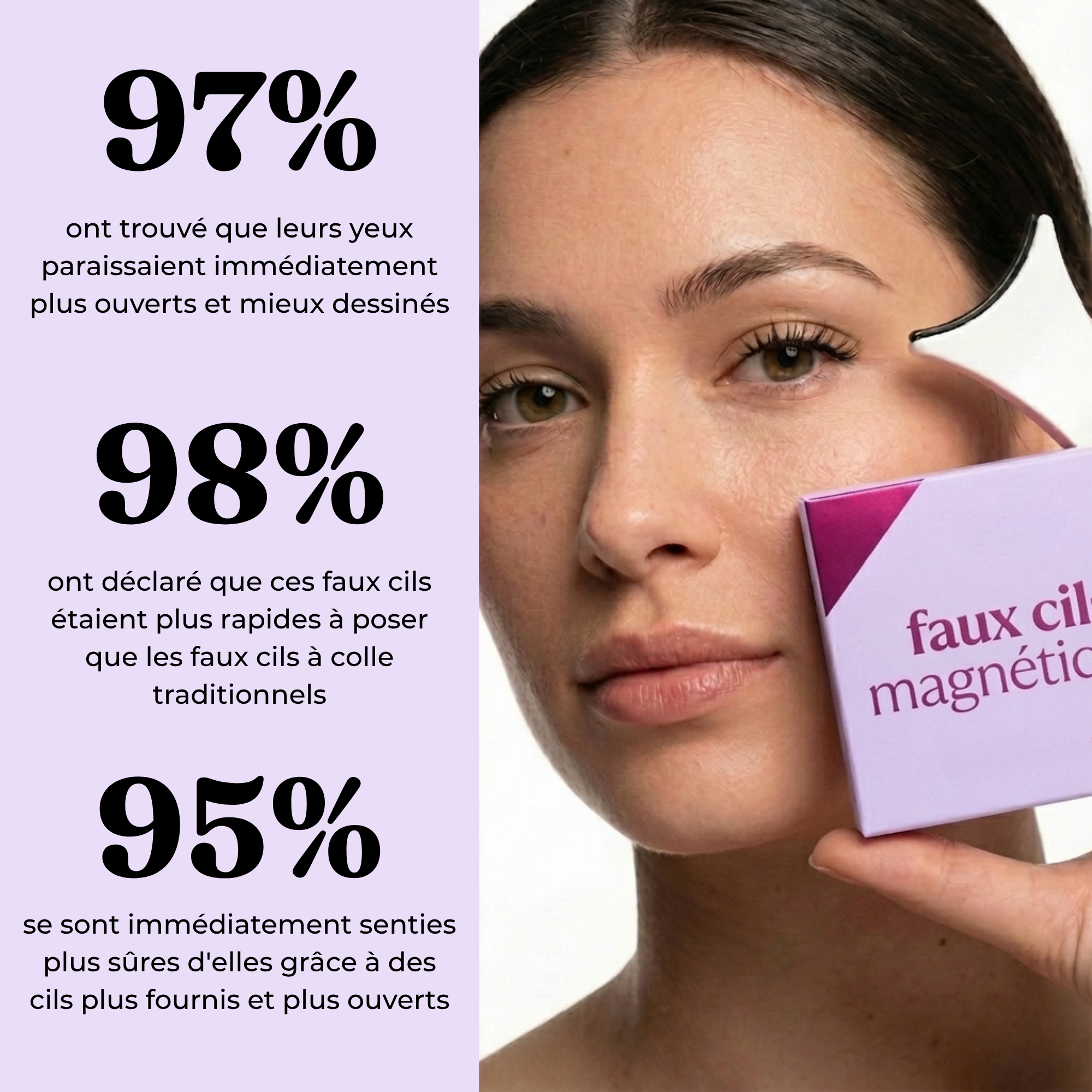 FAUX CILS MAGNÉTIQUES