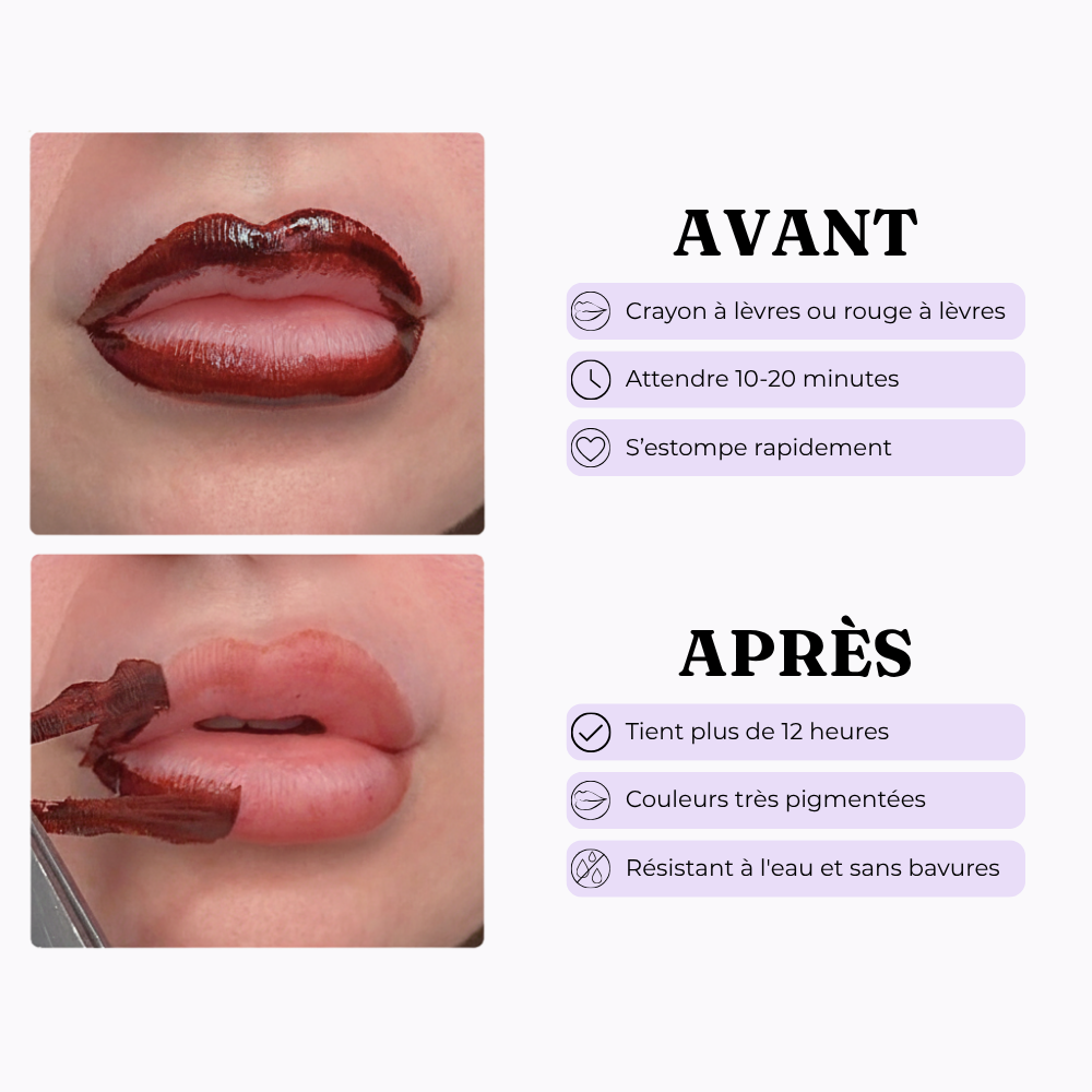 PeelPerfect™ Crayon à lèvres - tatouage | L'original