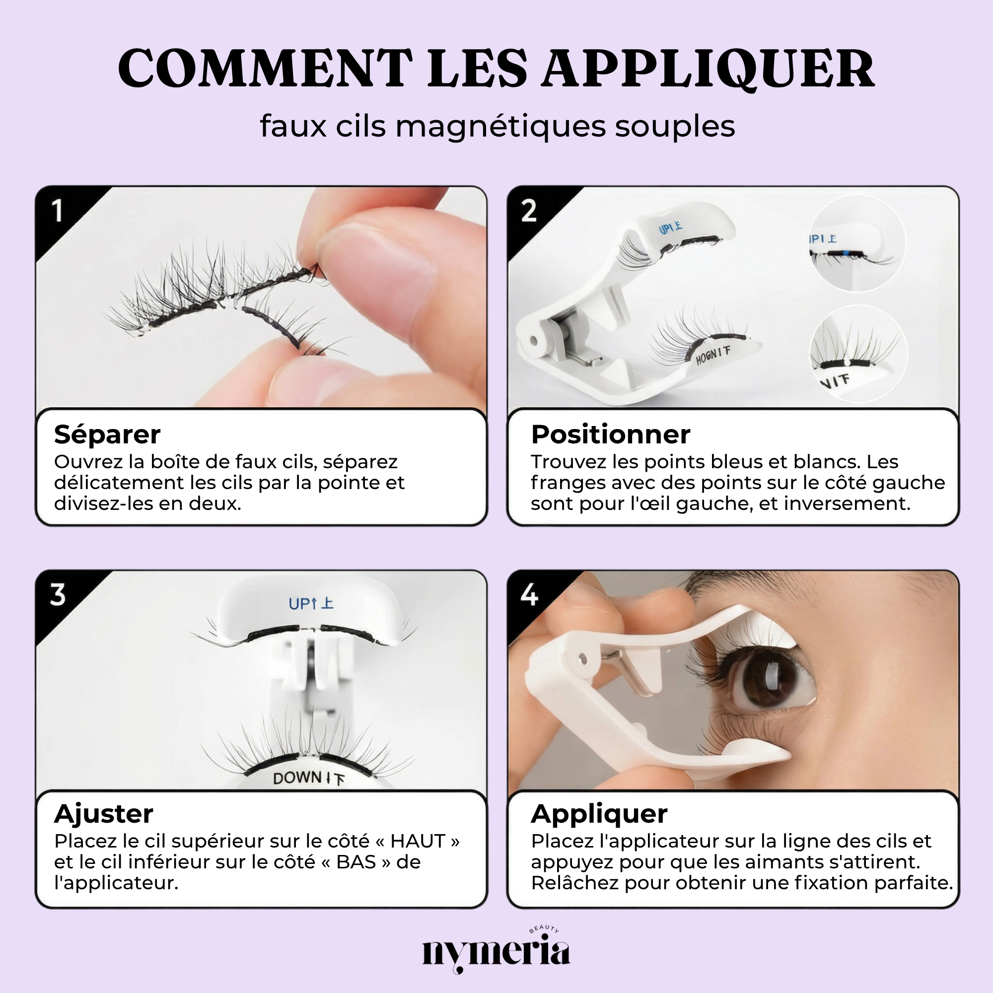 FAUX CILS MAGNÉTIQUES