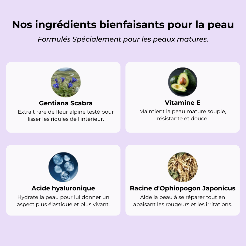 Fond de teint anti-âge avec SPF 50