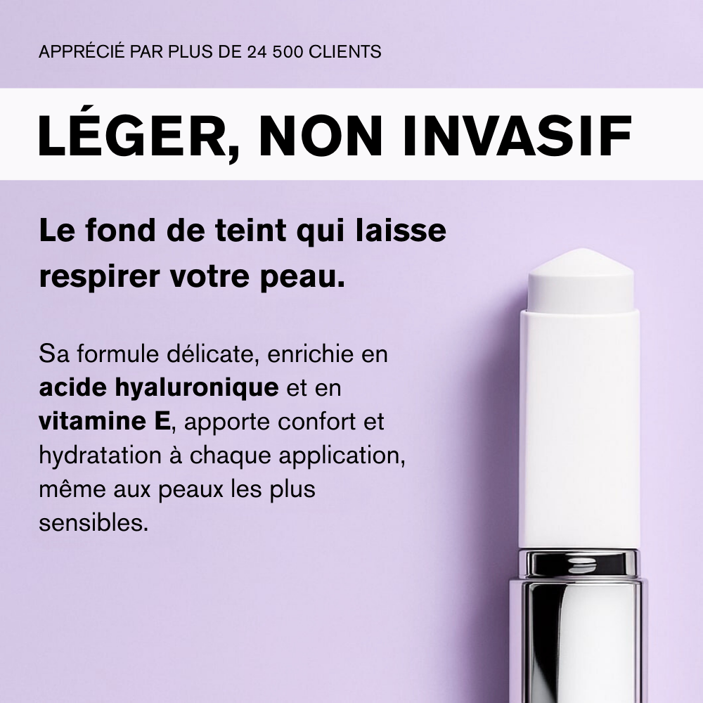 Fond de teint stick coréen auto-adaptatif