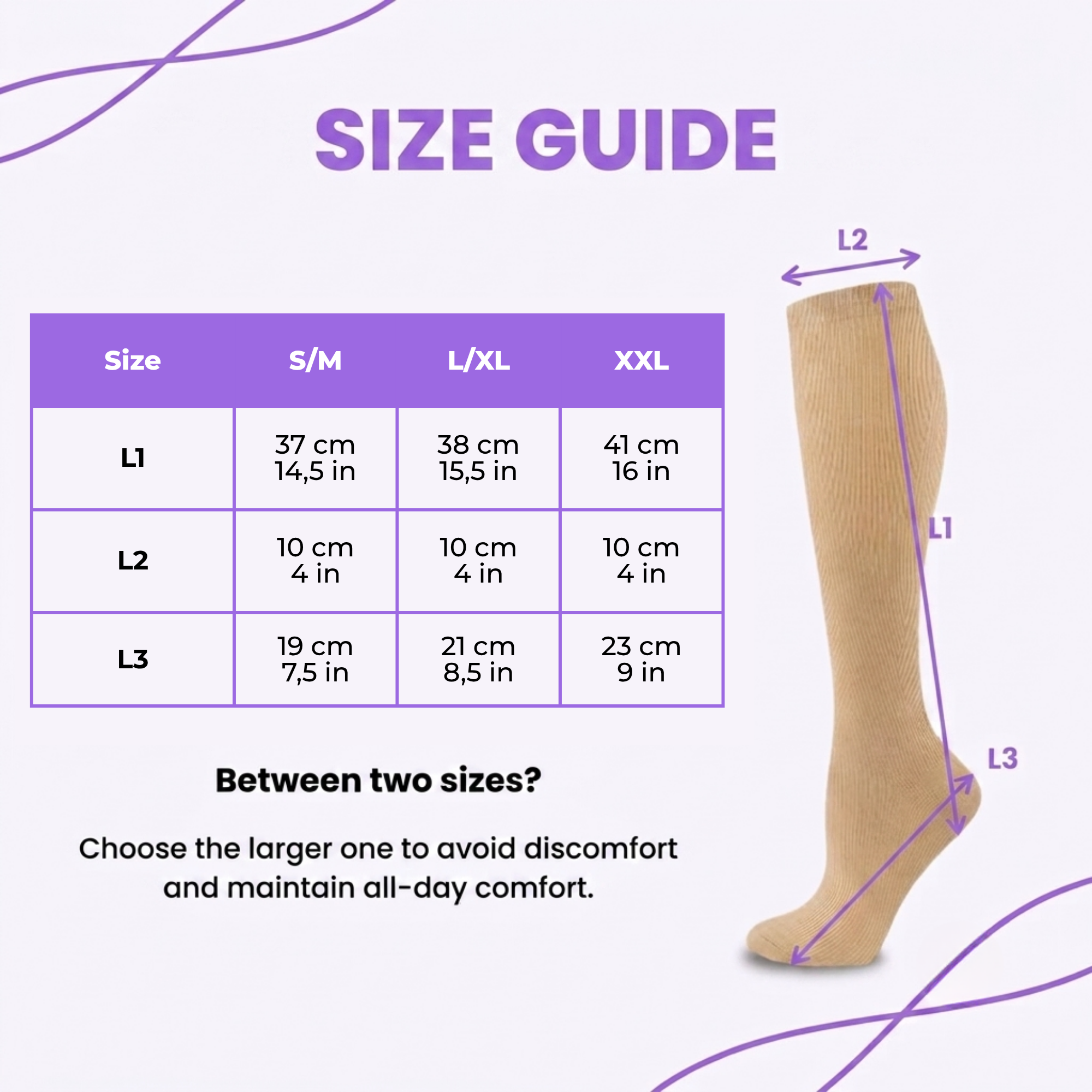 Comfortable Compression Socks™